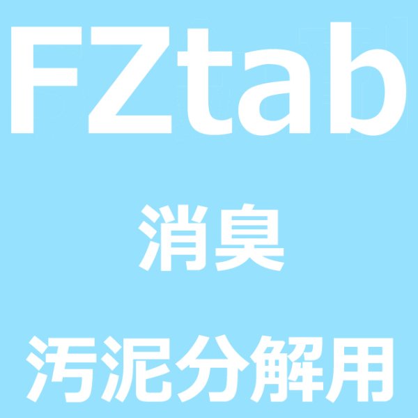 画像1: FZtab(フィージータブ)消臭・汚泥分解用バイオ剤 (1)